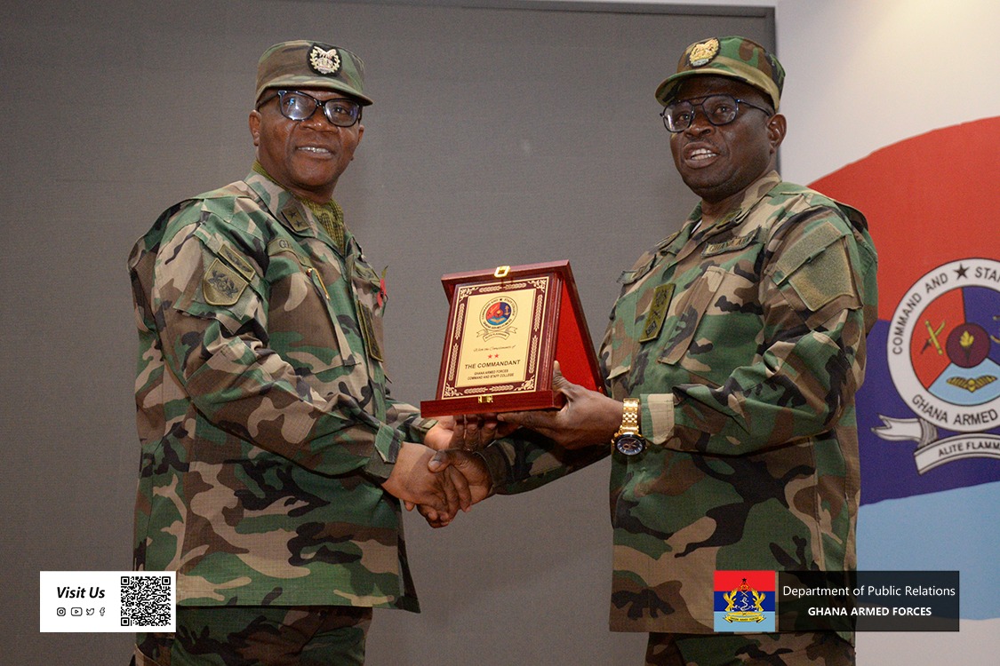 MAJOR GENERAL GBETANU SHARES STRATEGIC VISION WITH GAFCSC STUDENTS - Image 3