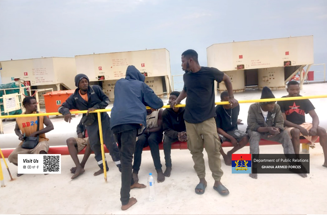 GHANA NAVY ARRESTS TEN NIGERIAN STOWAWAYS - Image 3