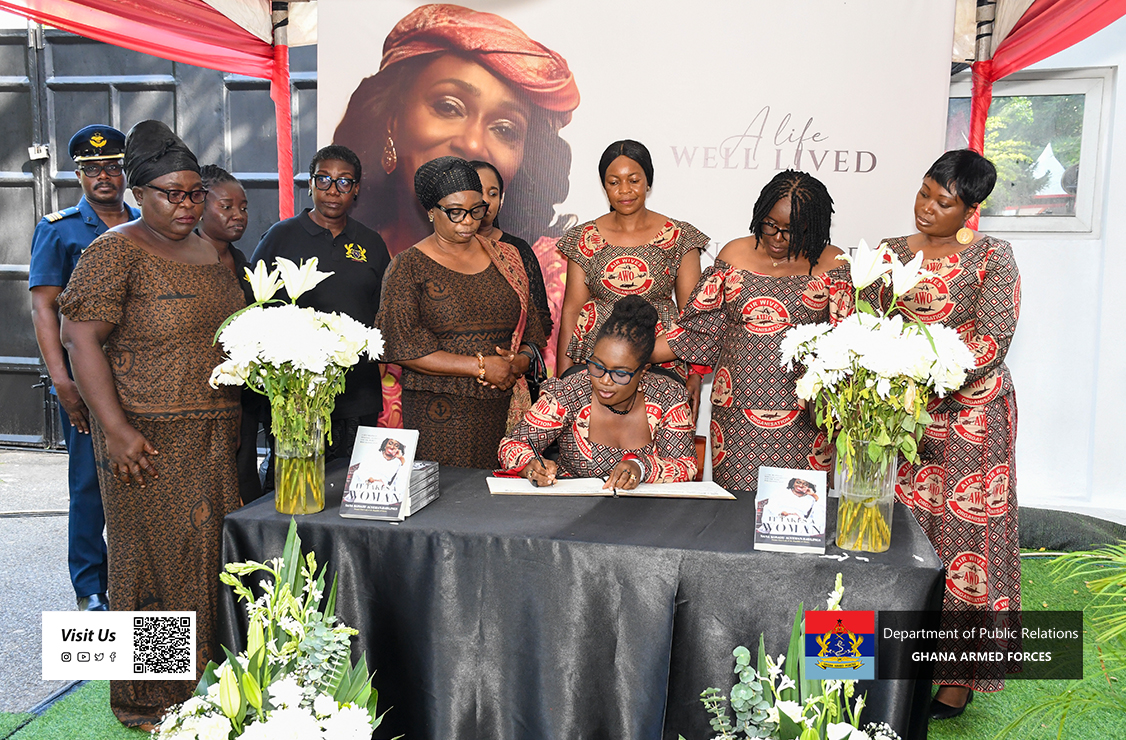 GAF WIVES COMMISERATE WITH FAMILY OF LATE FORMER FIRST LADY