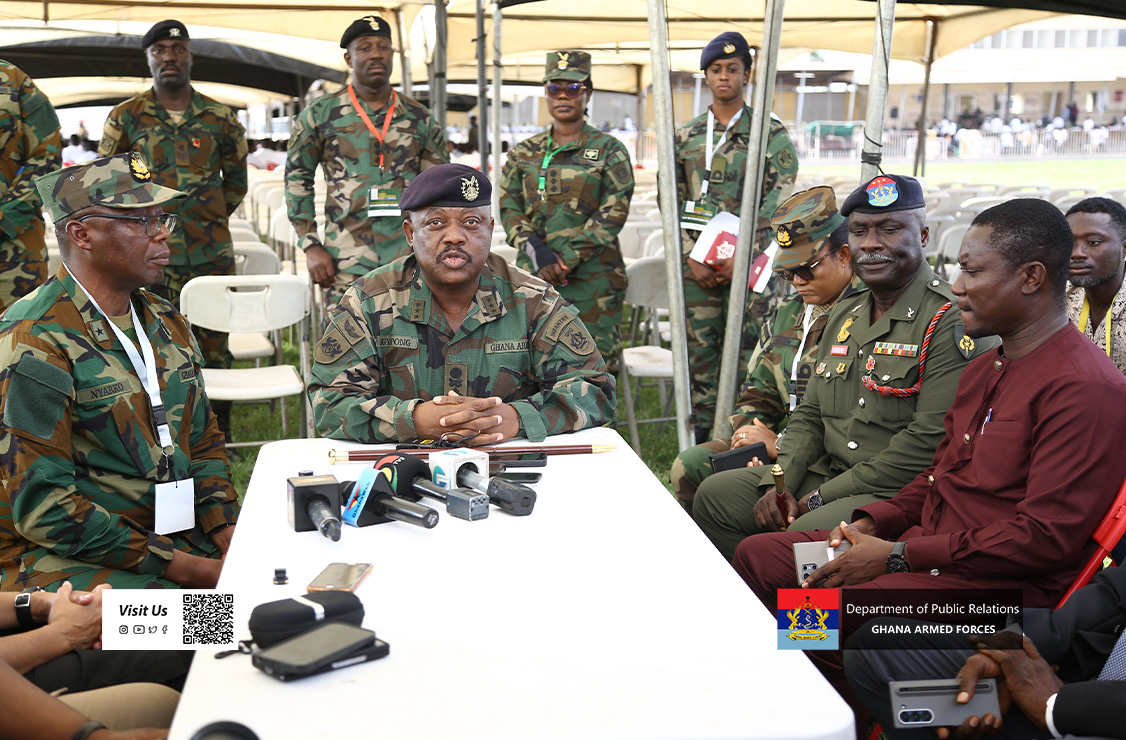 CDS VISITS RECRUITMENT CENTRE AT EL-WAK