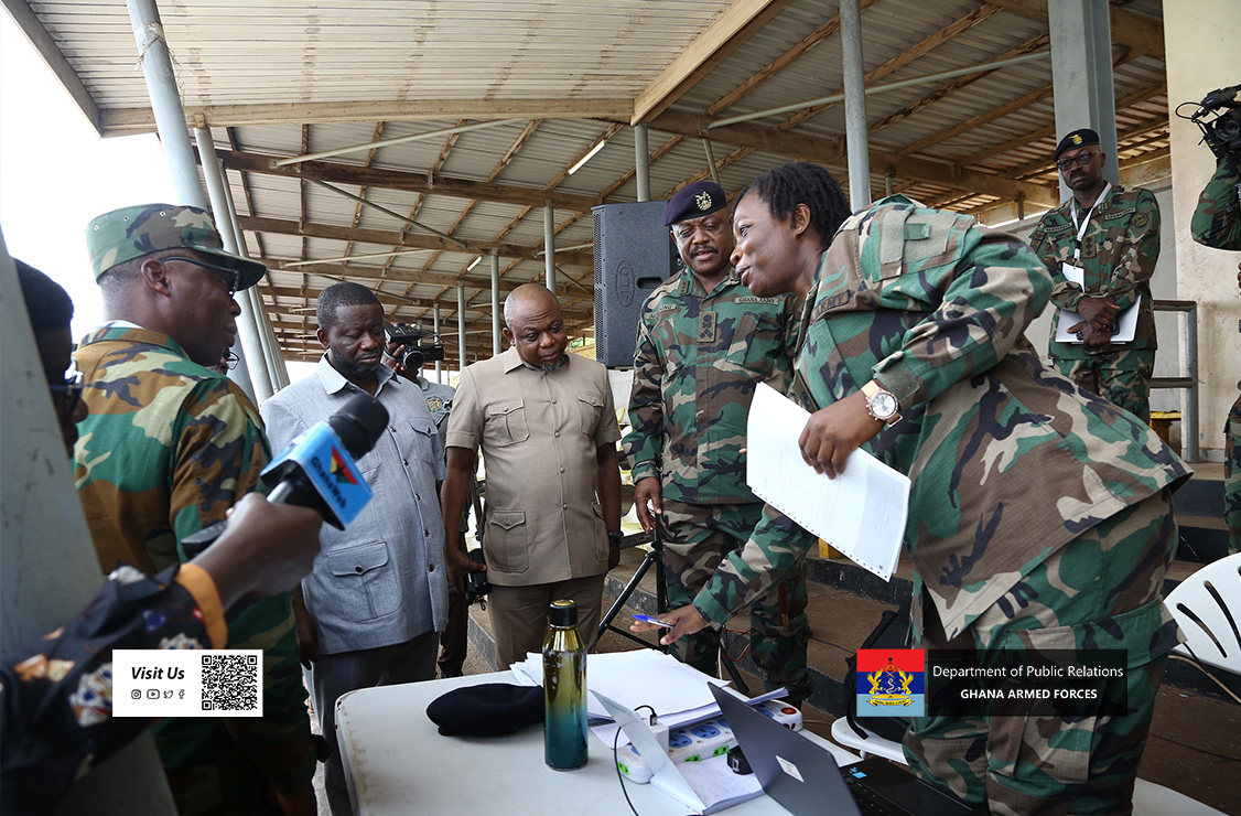 CDS VISITS RECRUITMENT CENTRE AT EL-WAK - Image 3